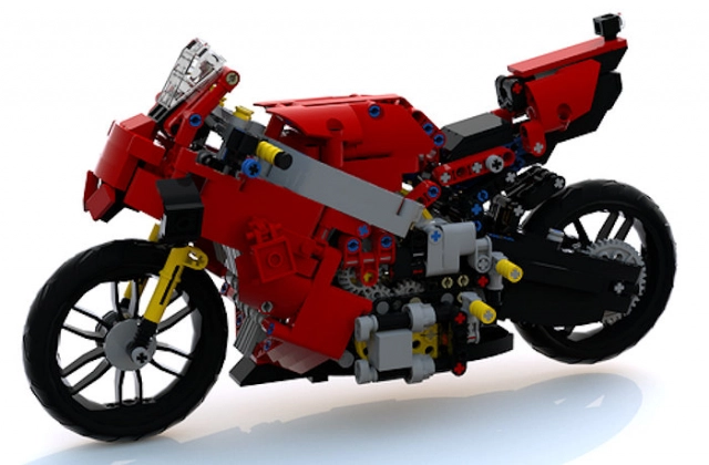 Những mẫu mô tô lego đáng chú ý - 17