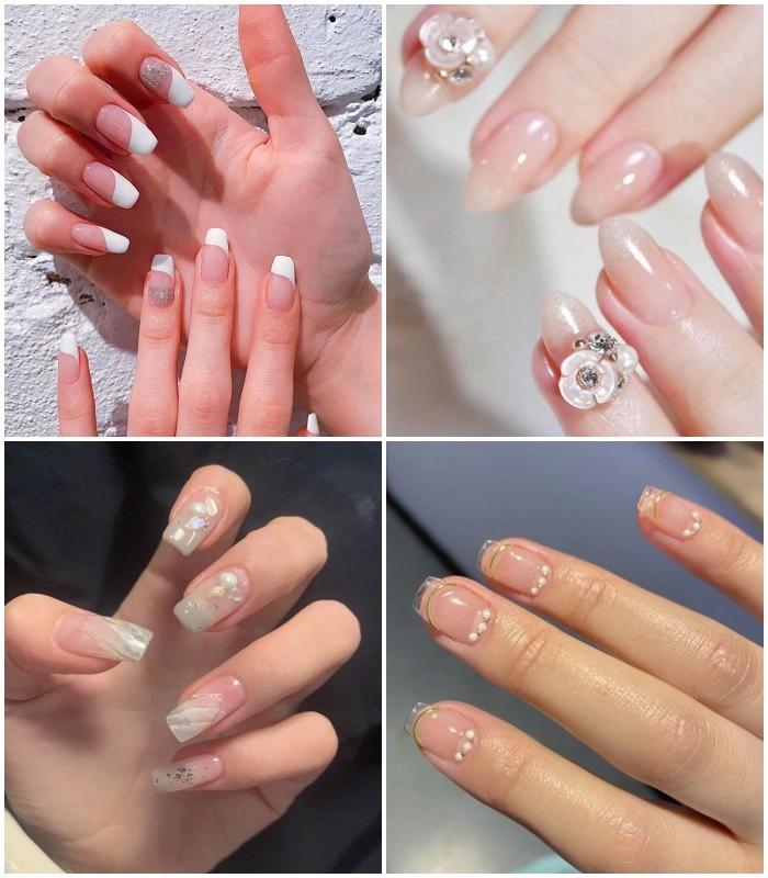 Những mẫu nail nổi bật đầu năm 2021 cho nàng lộng lẫy cầm tay người ấy vào lễ đường - 6