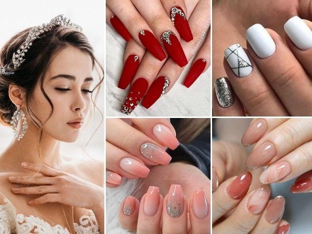 Những mẫu nail nổi bật đầu năm 2021 cho nàng lộng lẫy cầm tay người ấy vào lễ đường - 11