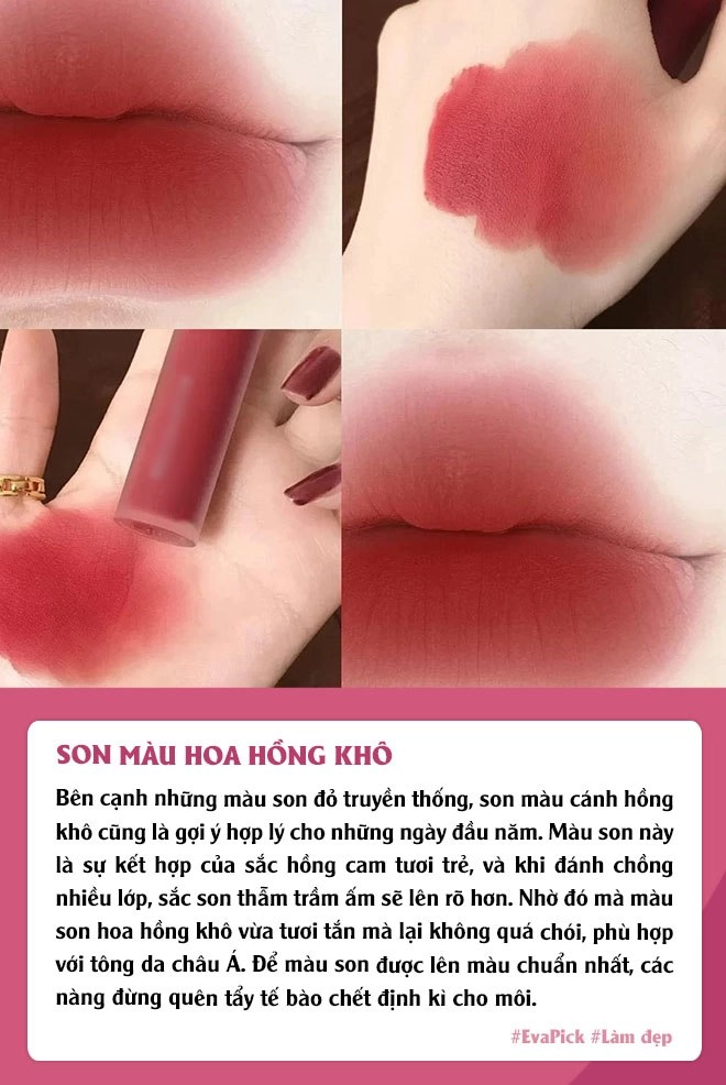 Những màu son môi hứa hẹn hot nhất năm 2022 chị em sắm ngay cho đời thêm hương sắc - 2