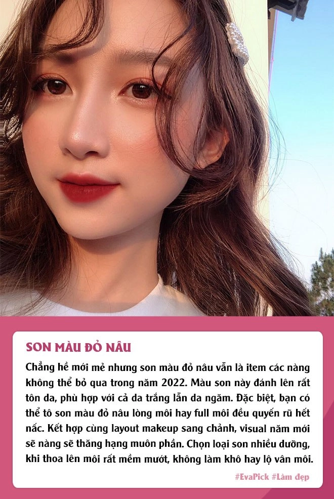 Những màu son môi hứa hẹn hot nhất năm 2022 chị em sắm ngay cho đời thêm hương sắc - 3