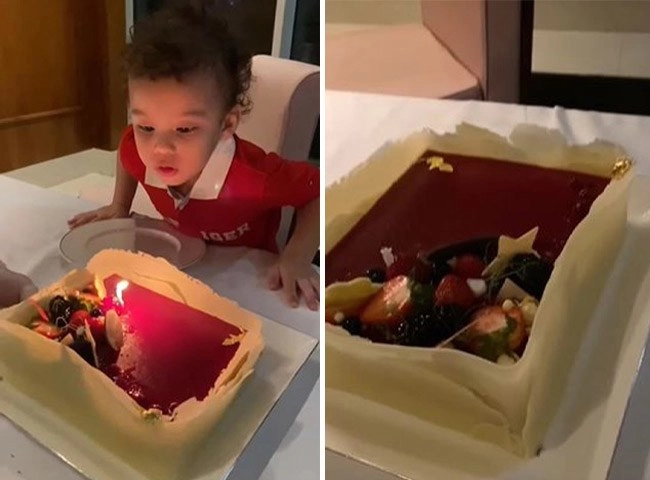 Những nhóc tỳ sao việt được tẩm bổ bằng món ăn dát vàng đắt đỏ người giàu mới mua được - 4