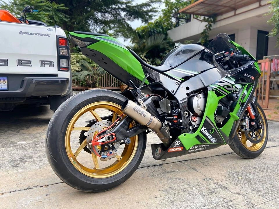 Ninja zx-10r cực chất trong bản độ toàn diện trên đất thái - 11