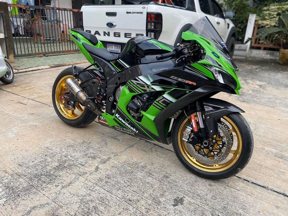 Ninja zx-10r cực chất trong bản độ toàn diện trên đất thái - 12