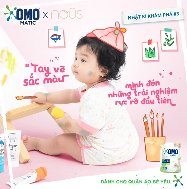 Nous hợp tác cùng omo matic ra mắt bộ sưu tập thời trang cho bé - 3