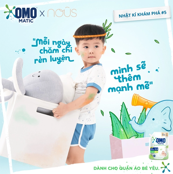 Nous hợp tác cùng omo matic ra mắt bộ sưu tập thời trang cho bé - 5