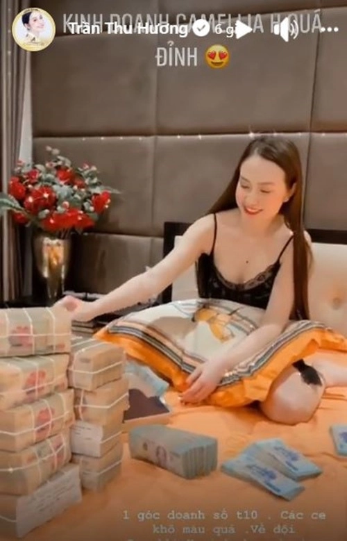 Nữ chủ tịch gợi cảm ngồi cạnh núi tiền mẹ 3 con trả lương tháng cho tuấn hưng - 4