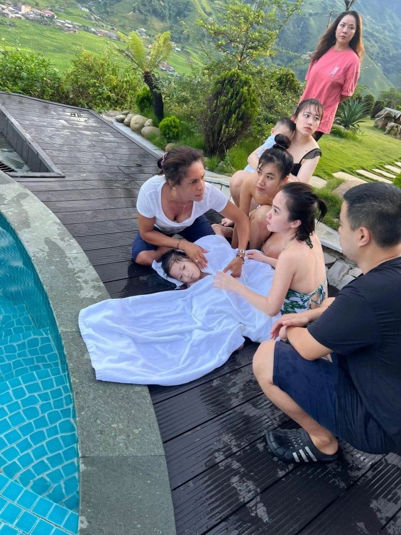 Nữ giám đốc hà nội suýt mất con ở hồ bơi resort ám ảnh kể lại giây phút bé đuối nước - 3
