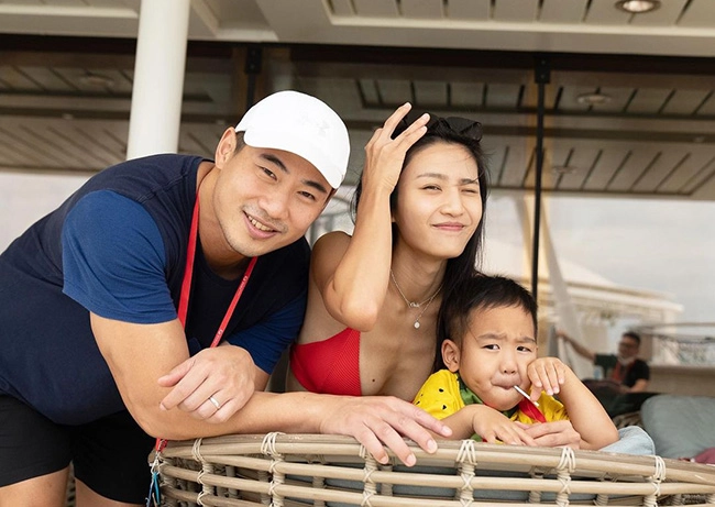 Nữ hlv mặc áo tắm đẹp nhất nhì xứ đài đẻ con xong chồng ngắm không rời mắt - 11