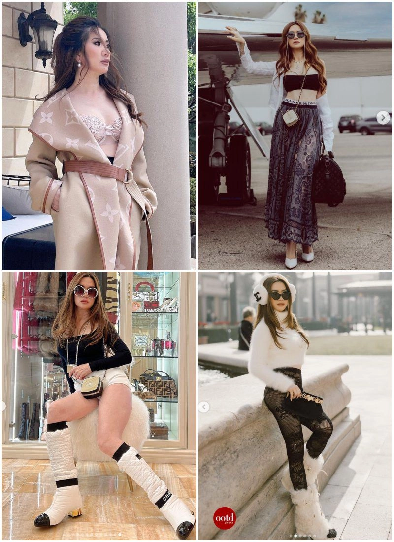 Nữ hoàng ảnh lịch đọ style tỷ phú mỹ gốc việt đều u60 mà ăn diện đối lập thấy rõ - 6