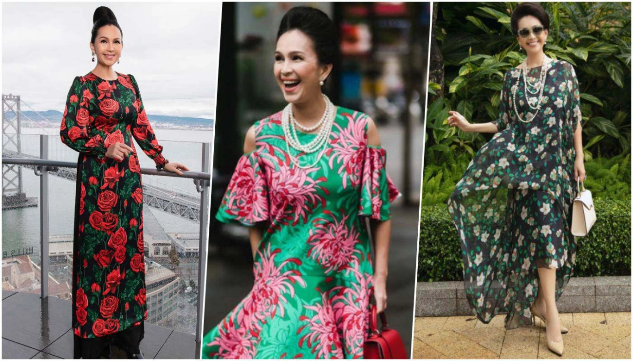 Nữ hoàng ảnh lịch đọ style tỷ phú mỹ gốc việt đều u60 mà ăn diện đối lập thấy rõ - 11