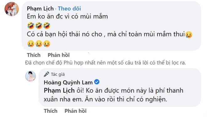 nữ hoàng phim xưa xinh đẹp quỳnh lam làm món chua cay không ăn là phí thanh xuân - 3