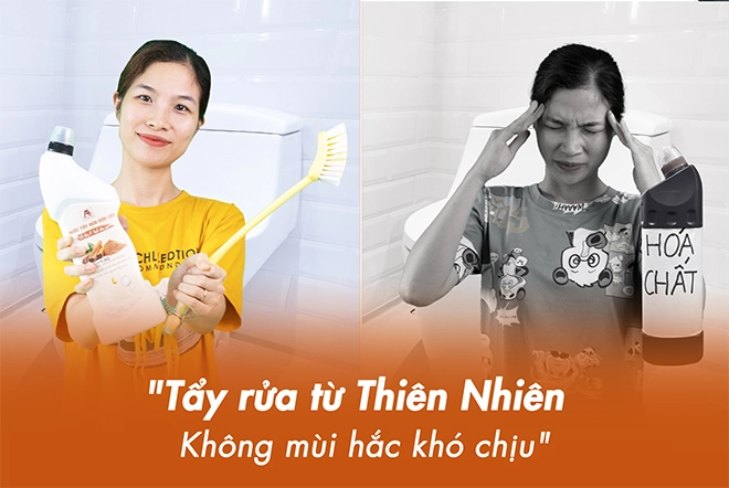 Nước tẩy bồn cầu an an - lựa chọn tẩy rửa mới an toàn sạch thơm hiệu quả - 1