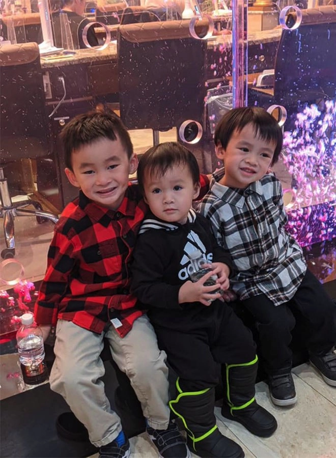 Ở ẩn sau tuổi thơ hào quang bé xuân mai quá khác khi làm mẹ 3 con trên đất mỹ - 5