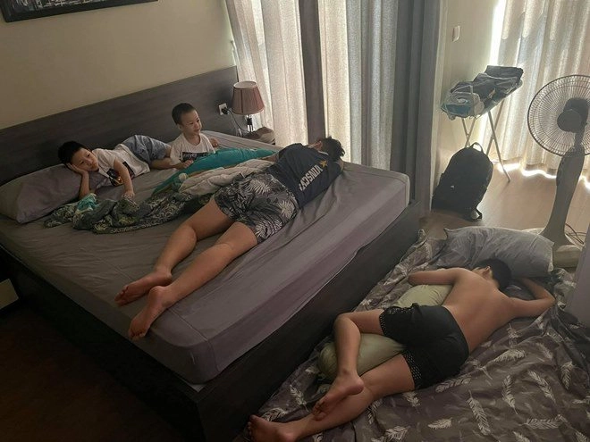 Ở cơ quan hét ra lửa về nhà btv đông con nhất vtv quang minh nể vợ nhận chăm con - 4