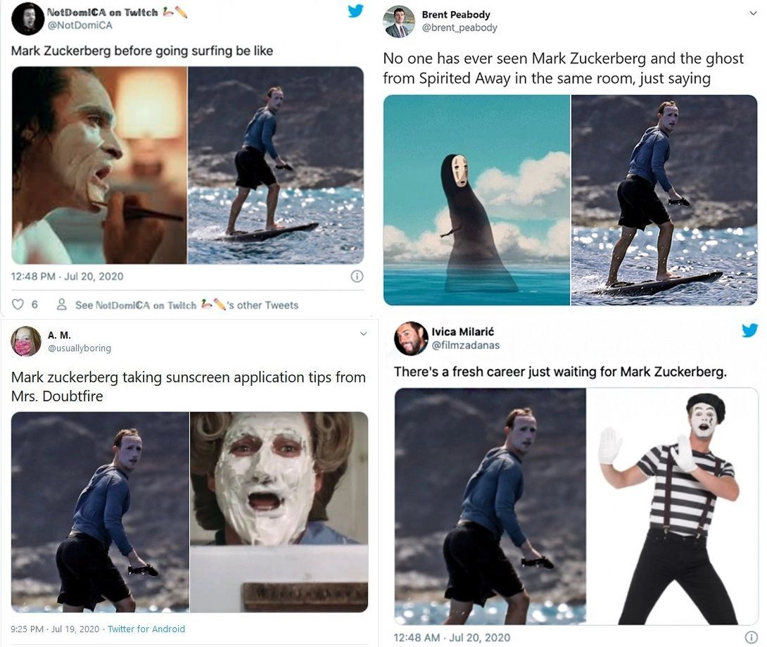 Ông trùm facebook hé lộ lí do đằng sau việc thoa kem chống nắng như meme hoạt hình - 6