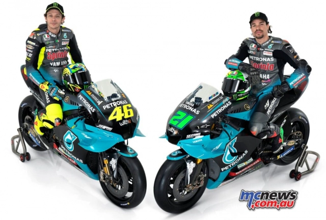Petronas srt motogp 2021 ra mắt với đội hình valentino rossi và franco morbidelli - 1