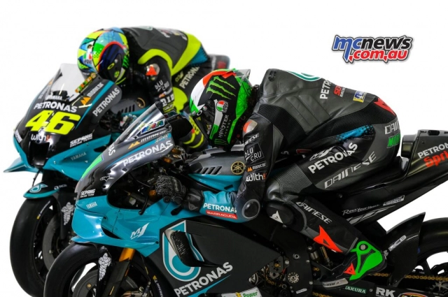 Petronas srt motogp 2021 ra mắt với đội hình valentino rossi và franco morbidelli - 3