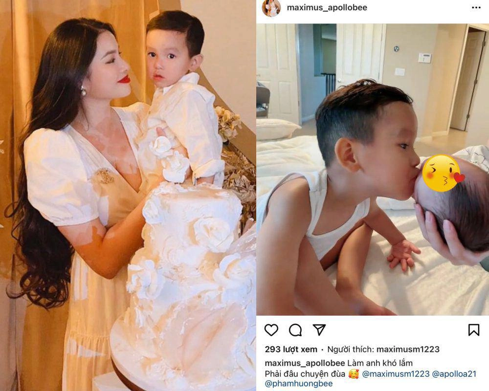 Phạm hương khoe con thứ 2 với đại gia ở mỹ da trắng nõn chi tiết cho thấy rõngày sinh - 5