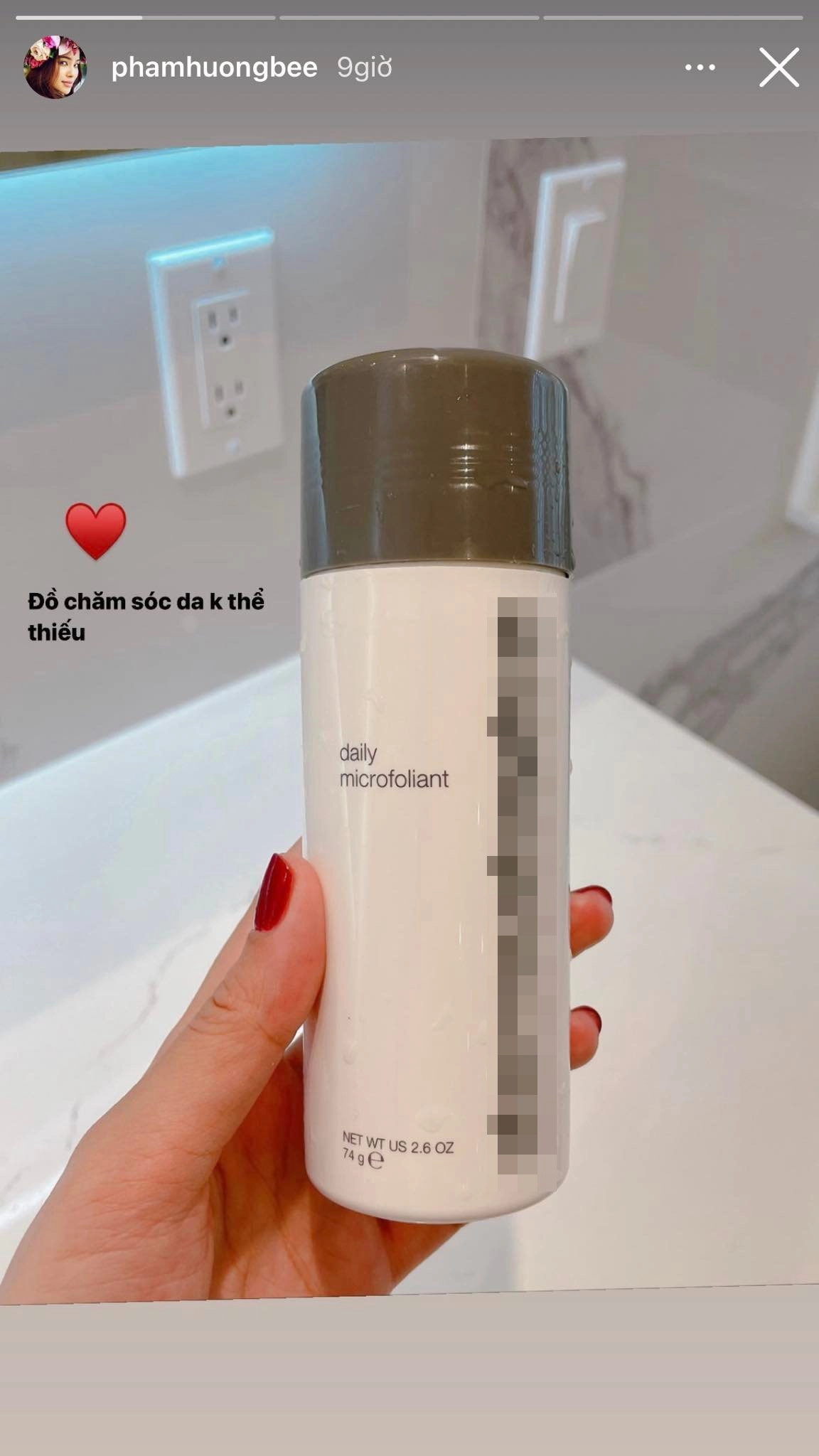 Phạm hương lần đầu tiên show mặt mộc bà đẻ mới sinh vài tháng đã vội dùng chất tẩy - 8