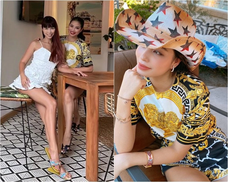 Phạm hương trồi sụt phong cách khi về việt nam tận dụng đồ cũ còn để hở miếng lót ngực - 5