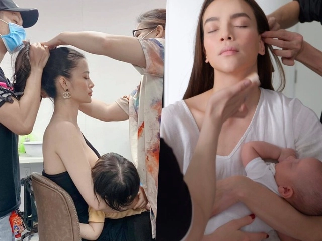 Phạm hương trốn con làm đỏm hột xoàn to như hạt mít cũng lép vế dung nhan mẹ bỉm - 13