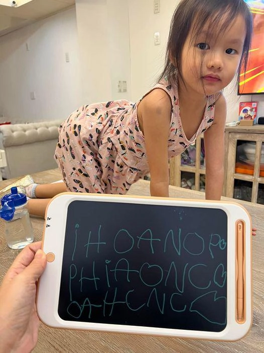 Phan như thảo nói con trình độ cao siêu học lớp 1 được 3 ngày đã viết thư cho mẹ - 1