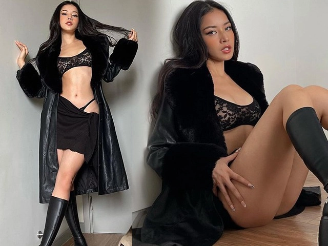 phát cẩu lương thôi chưa đủ vợ chồng chúng huyền thanh khoe body đẹp đỉnh - 8