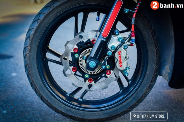 Phiên bản sh 2021 độ toát ra vẻ đẹp đầy ma mị cùng dàn chân brembo - 11