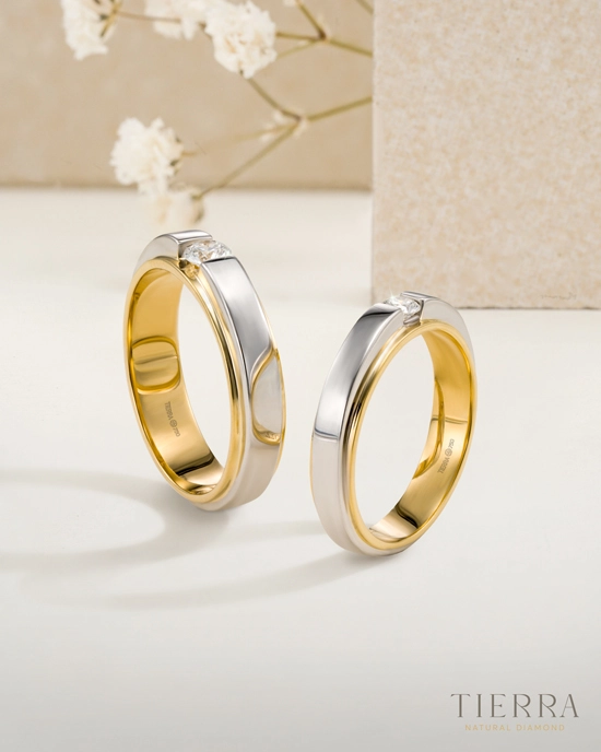 Phối màu kim loại xu hướng nhẫn cưới mới cho mùa cưới 2022 - 1