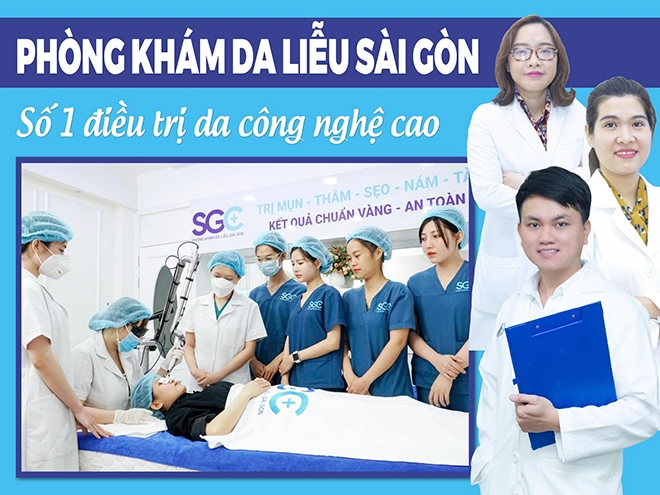 Phòng khám da liễu sài gòn sgc chuyên trị mụn sẹo nám uy tín tại tp hồ chí minh - 1
