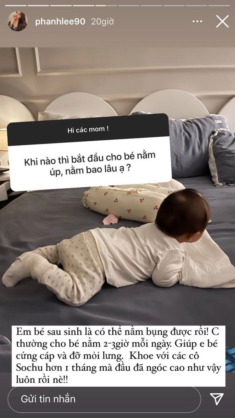 Bốđại gia cao 1m8 mẹgần 1m7 chiều cao con gái phanh lee 1 tuổi thật đáng ngưỡng mộ - 8