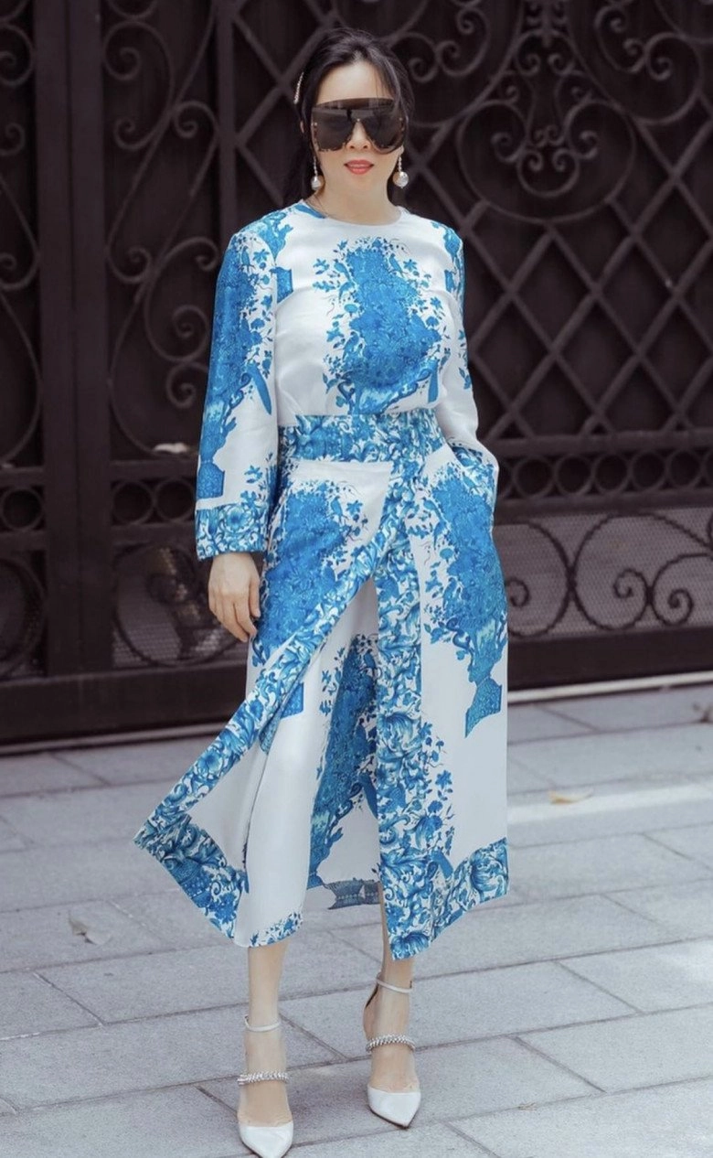 Phượng chanel ngày càng mê chơi màu nổi bật mặc gì cũng cùng tông từ đầu tới chân - 6