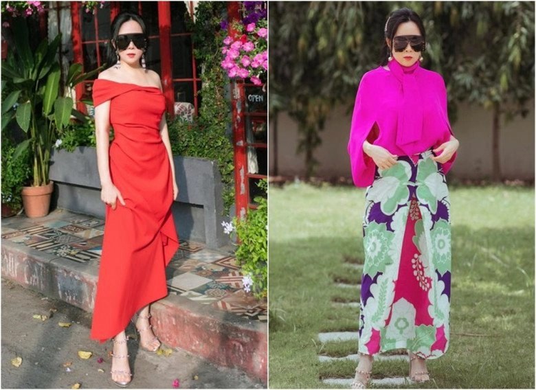 Phượng chanel ngày càng mê chơi màu nổi bật mặc gì cũng cùng tông từ đầu tới chân - 8