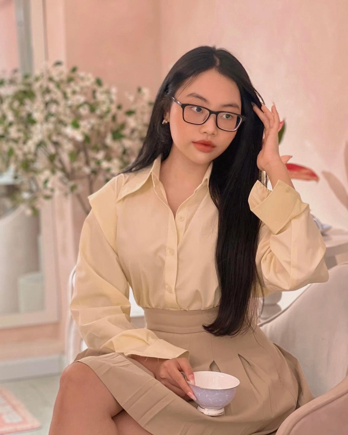 Phương mỹ chi tuổi 19 ngày càng xinh nghiện món đồ làm đẹp giống đại gia phạm băng băng - 7