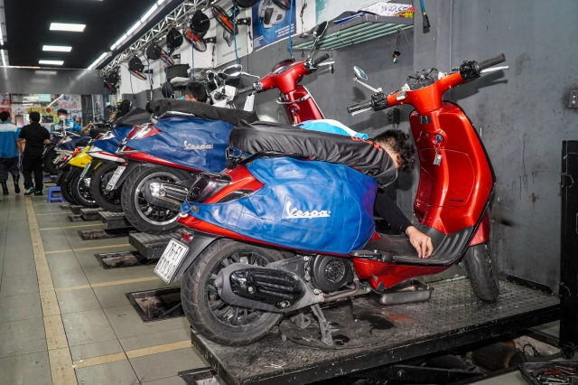 Piaggio topcom nguyễn văn trỗi lột xác với nhận diện thương hiệu mới motoplex - 23