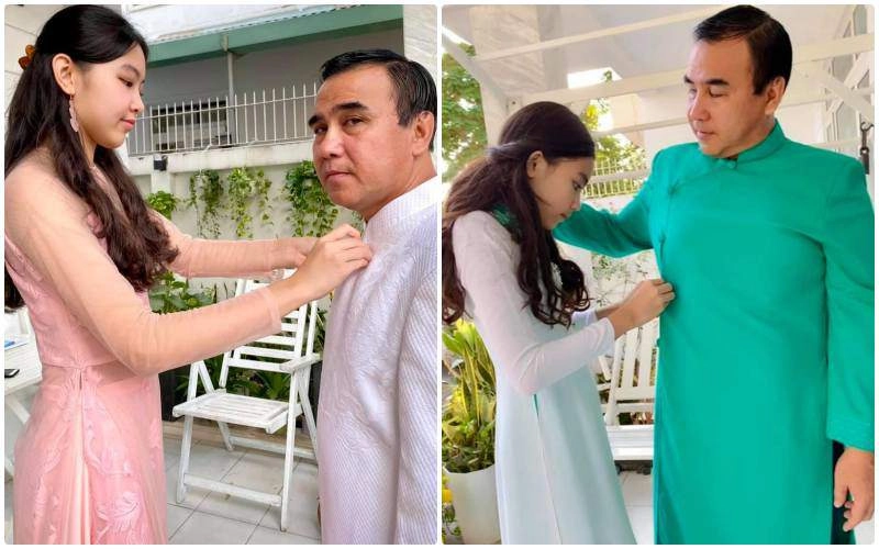Quyền linh già đi nhiều sau 15 năm làm cha mãn nguyện vì con gái xinh đẹp cao vượt ba - 8