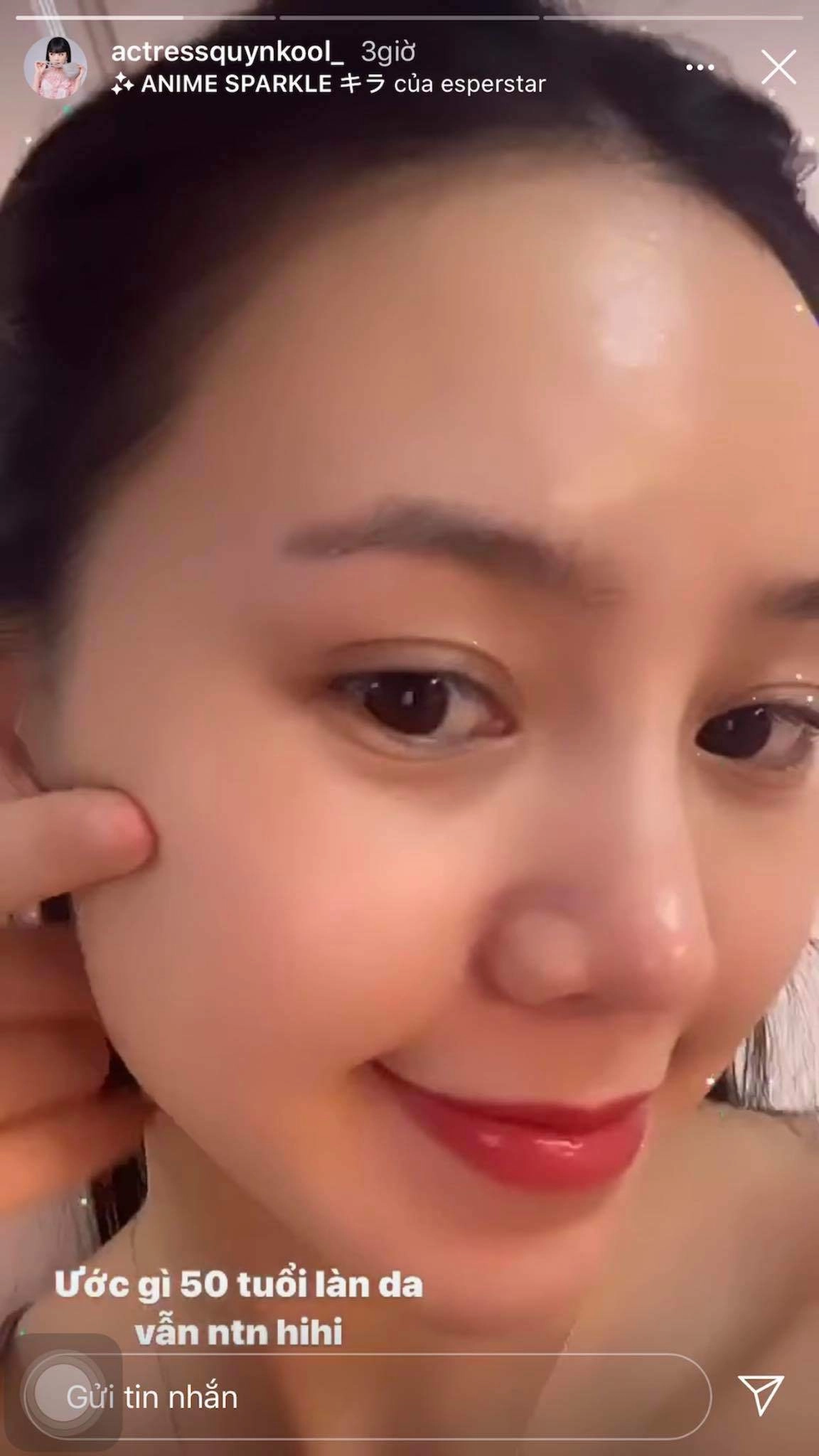 Quỳnh kool ra ngoài trét 7749 lớp make-up nhưng khi để mặt mộc ai cũng ngưỡng mộ - 9