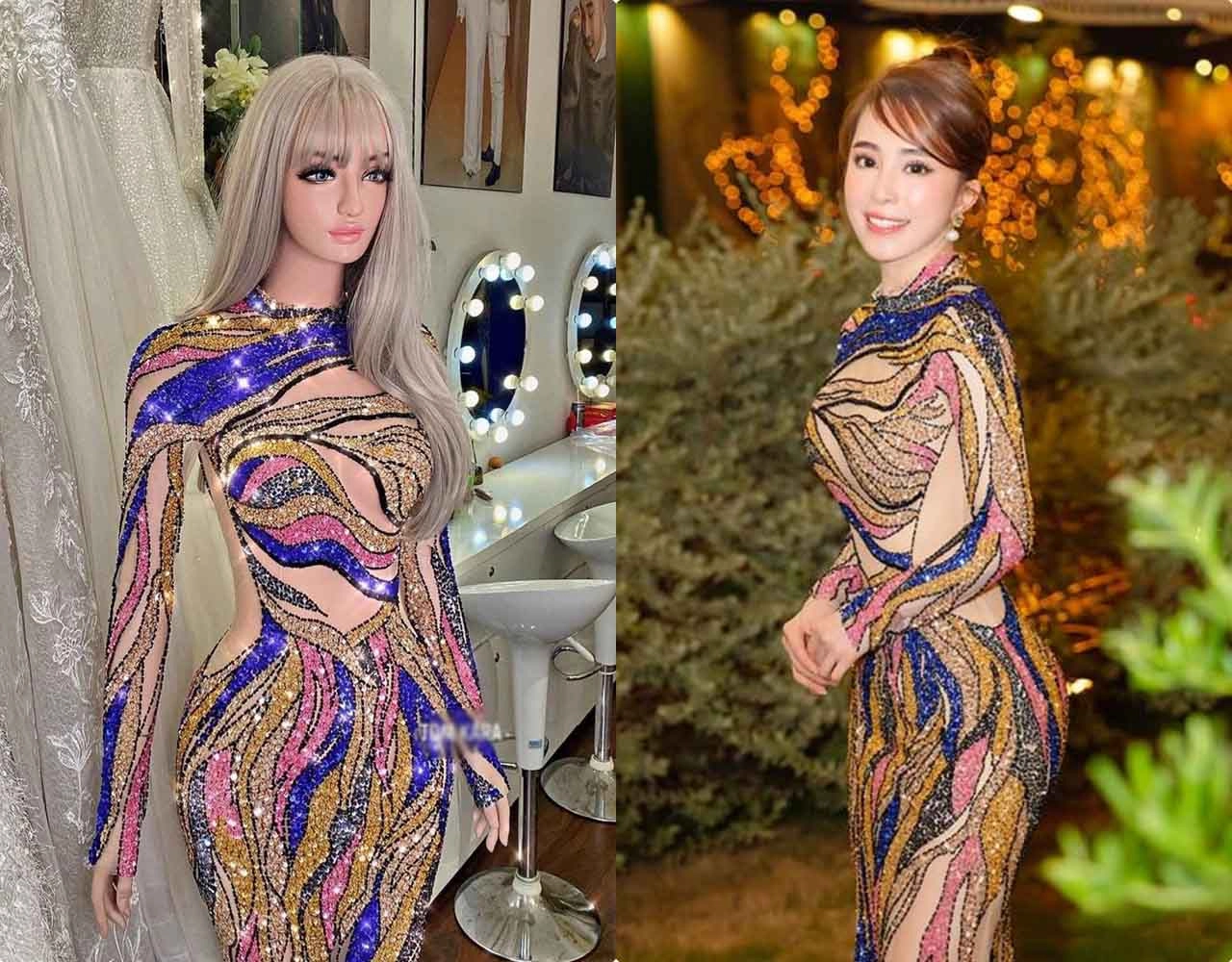 Quỳnh nga diện váy lắt léo khoe dáng ngỡ ma-nơ-canh điểm nhìn rơi vào đúng bờ mông cong vút - 7
