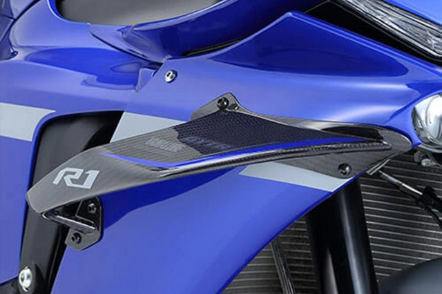 Ra mắt bộ cánh gió winglet độc quyền dành cho yamaha r1 r1m - 1