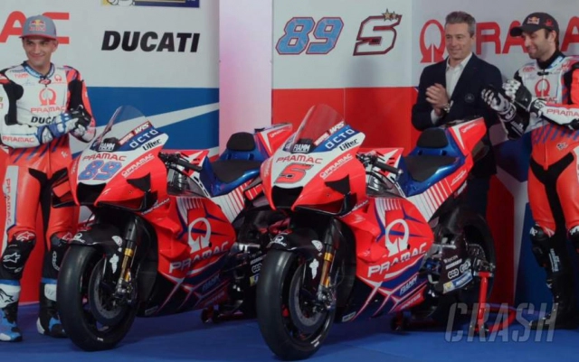 Ra mắt đội đua pramac ducati trong motogp 2021 - 1