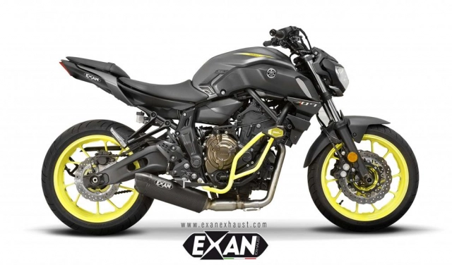 Ra mắt ống xả exan mới dành cho yamaha mt-07 - 1