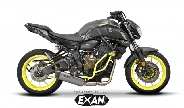 Ra mắt ống xả exan mới dành cho yamaha mt-07 - 4