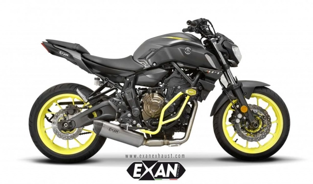 Ra mắt ống xả exan mới dành cho yamaha mt-07 - 5