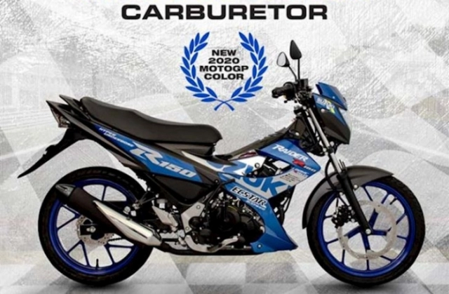 Raider r150 2020 team suzuki ecstar ra mắt kỷ niệm 100 năm thành lập suzuki - 1