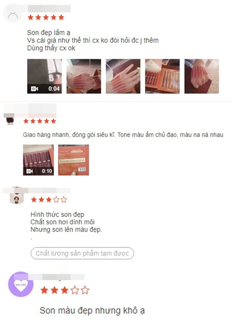 Review 4 loai son re duoi 100k hang noi đia trung thái đuoc bay ban tren cac san tmđt - 13