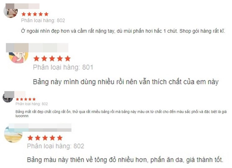 Review bảng phấn mắt nội địa trung hot hit có bảng giá chưa đến 80k - 4