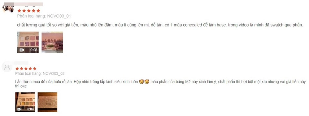 Review bảng phấn mắt nội địa trung hot hit có bảng giá chưa đến 80k - 8