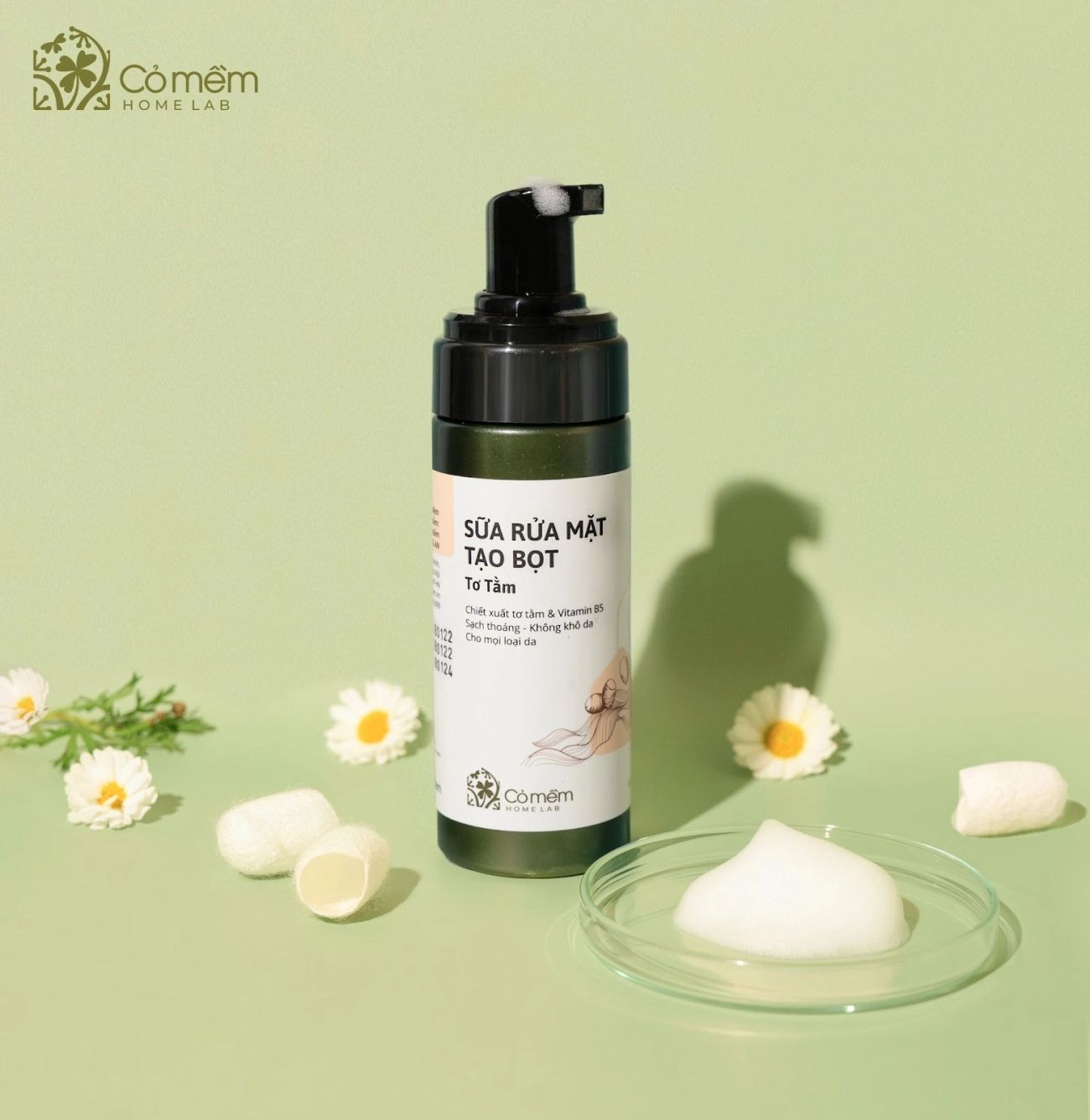 Review bộ chăm sóc da tơ tằm của cỏ mềm tối giản - dịu nhẹ - cho da mướt mịn - 3