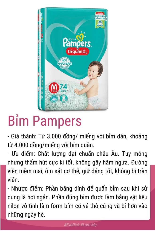 Review những hãng bỉm cho bé dưới 5000 đồngmiếng mà chất lượng tốt mẹ việt tin dùng - 2